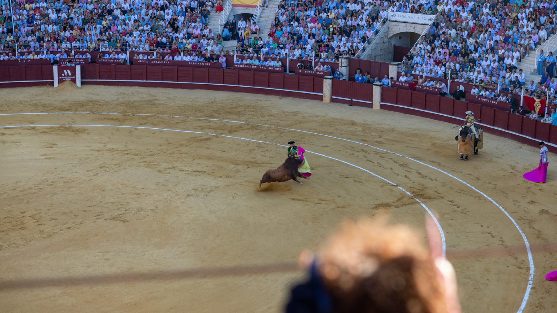 La Corrida de Málaga. Málaga, Spain. 2022.