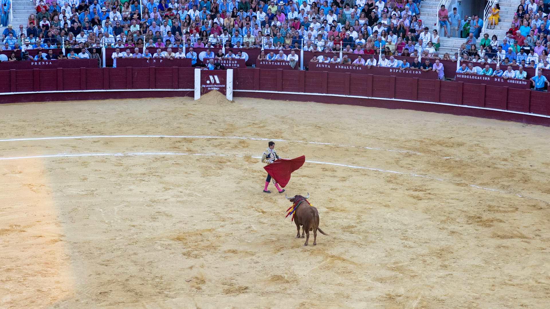 La Corrida de Málaga. Málaga, Spain. 2022.