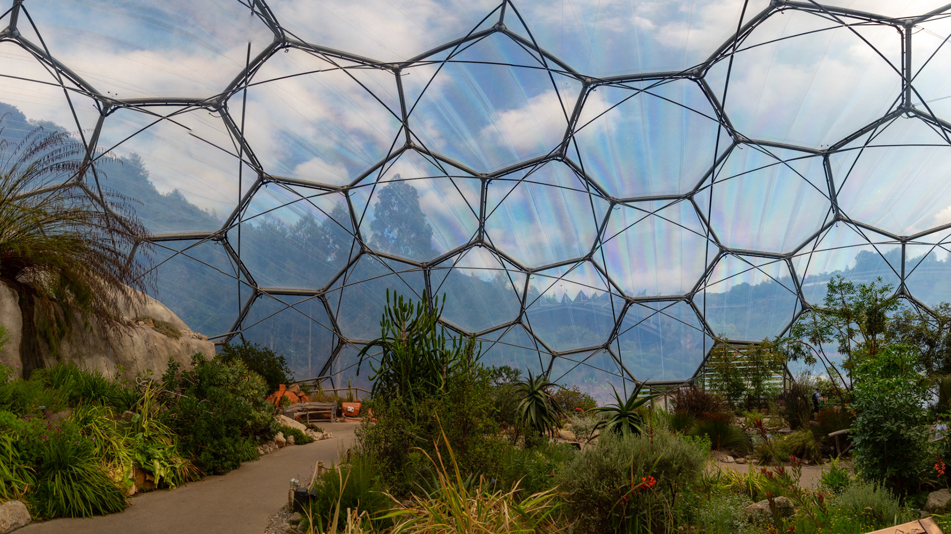 Eden Project. Cornwall, England. 2019.
