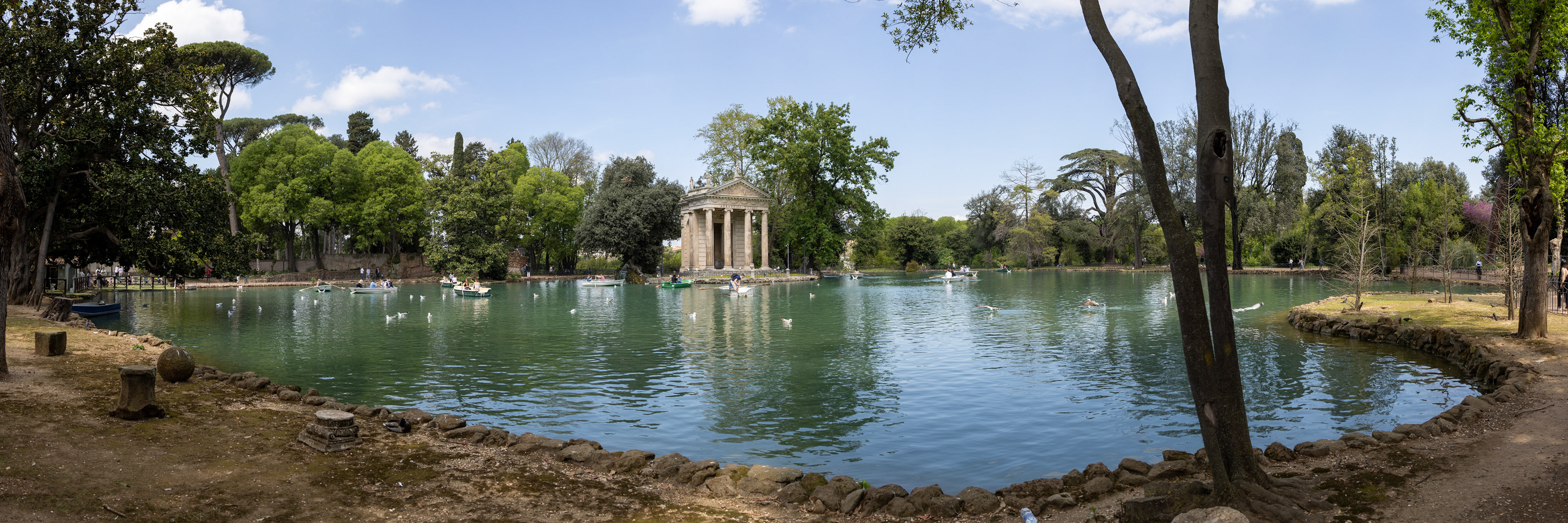 Villa Borghese. Rome, Italy. 2022.