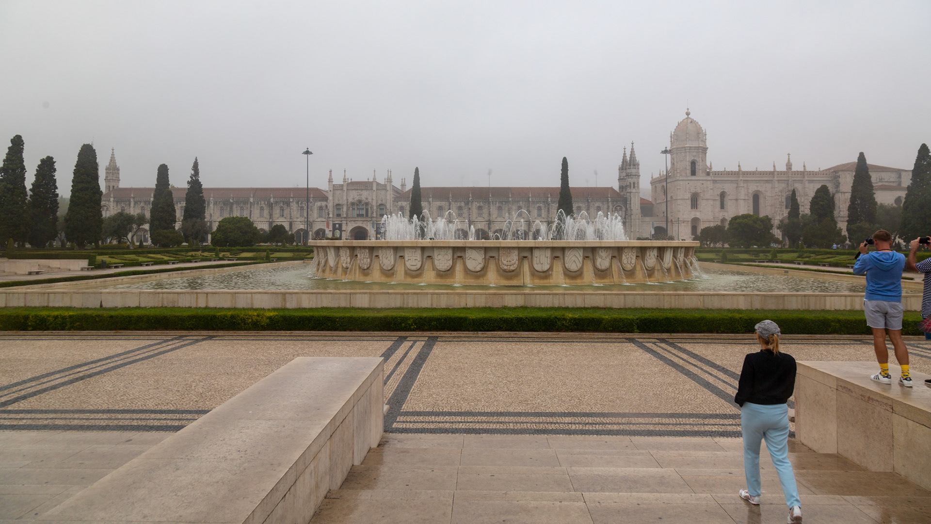 Jardim da Praça do Império. Lisbon, Portugal. 2019.