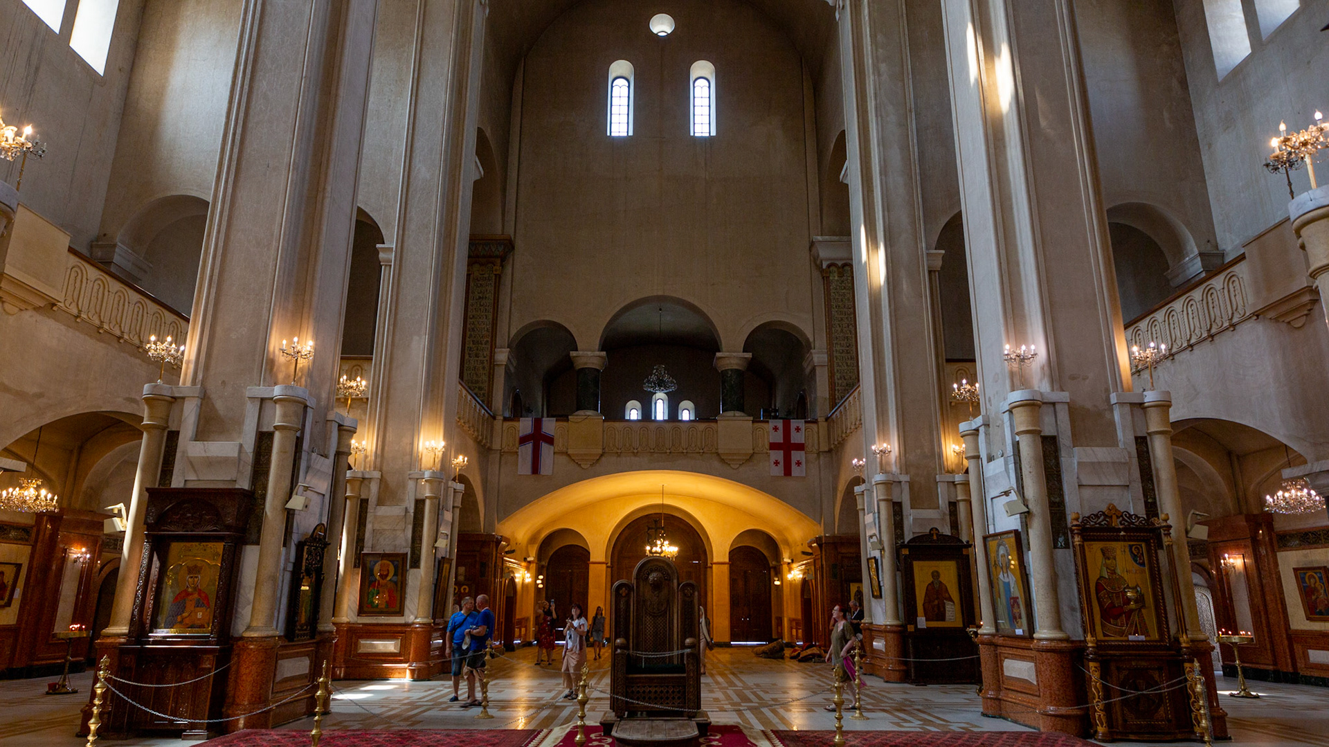 Holy Trinity Cathedral. Tibilisi, Georgia 2019.