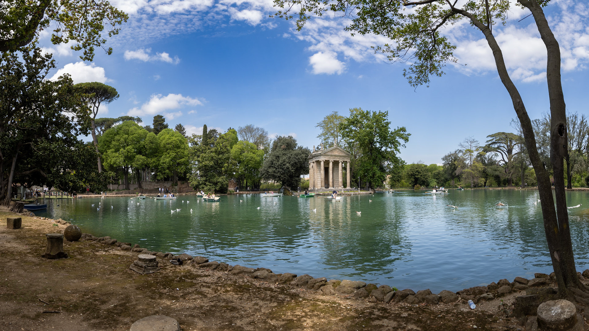 Villa Borghese. Rome, Italy. 2022.