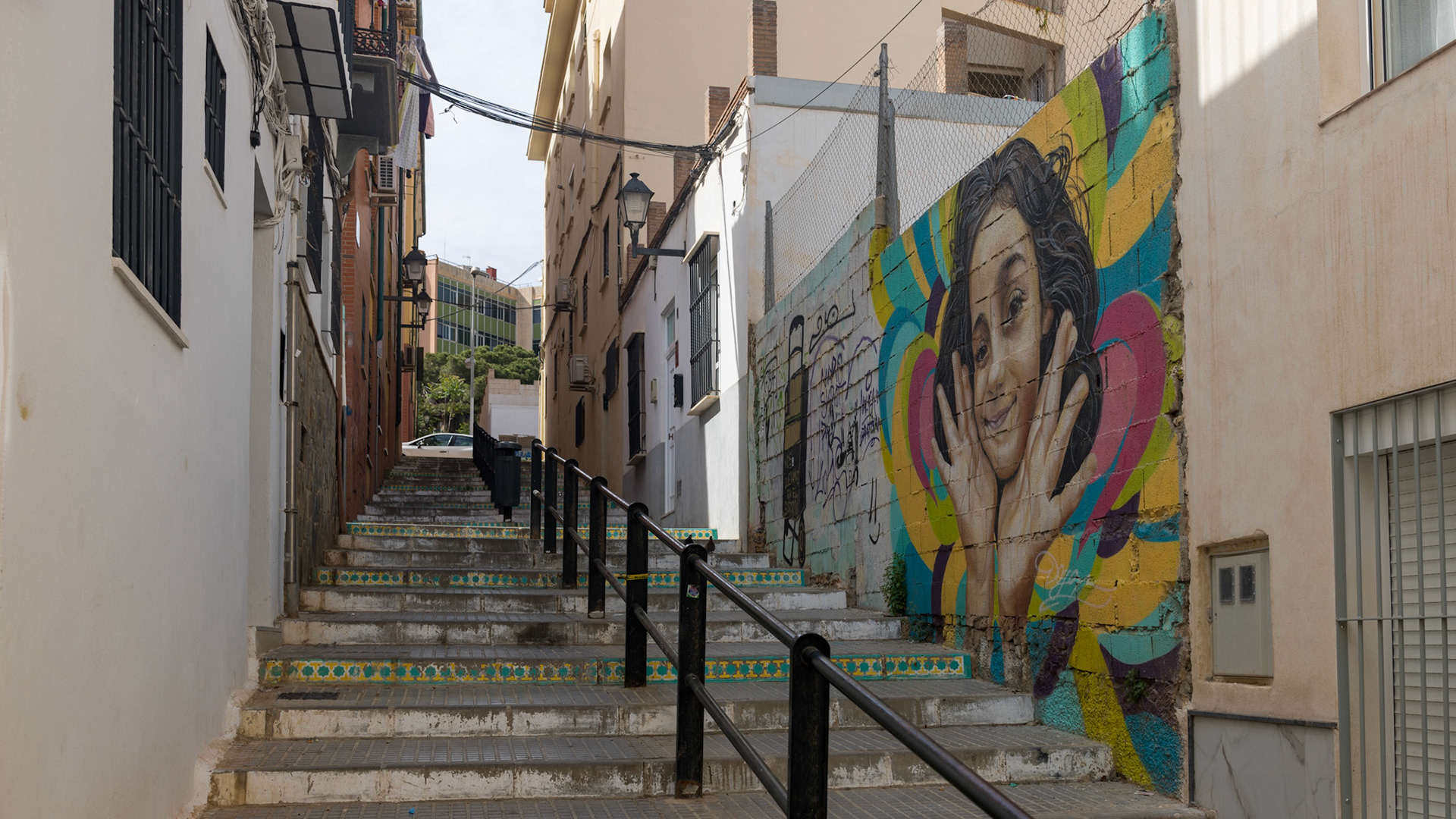Barrio de Lagunillas, Málaga, Spain. May 2023.