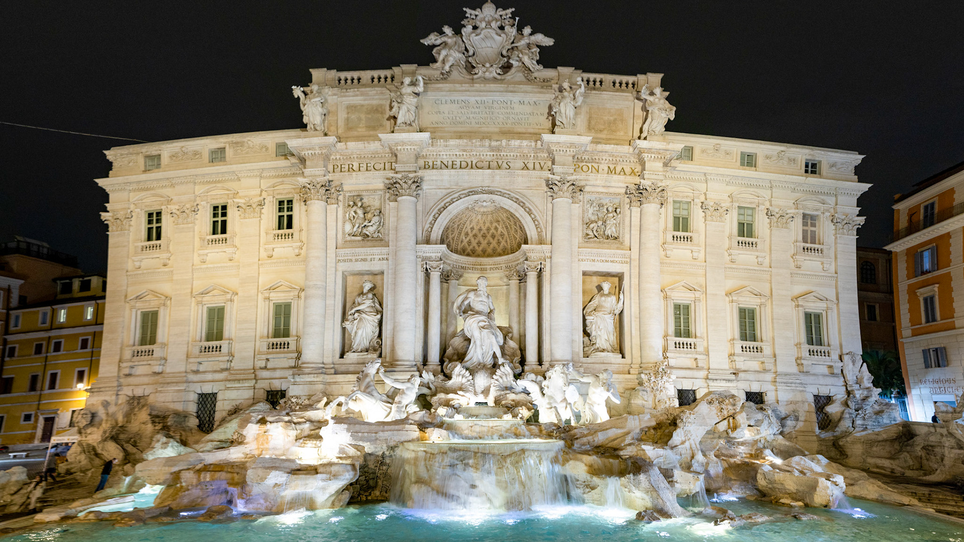 Fontana di Trevi. Rome, Italy. 2022.