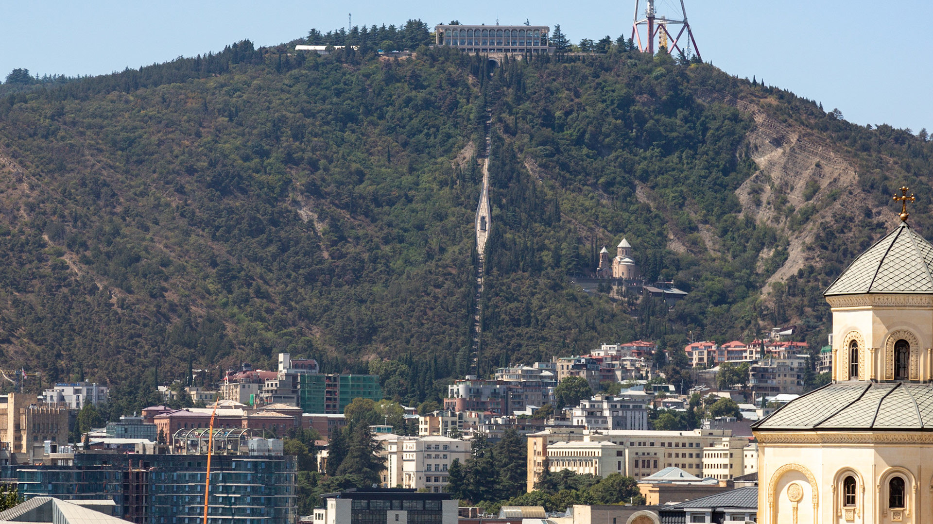 Holy Trinity Cathedral. Tibilisi, Georgia 2019.
