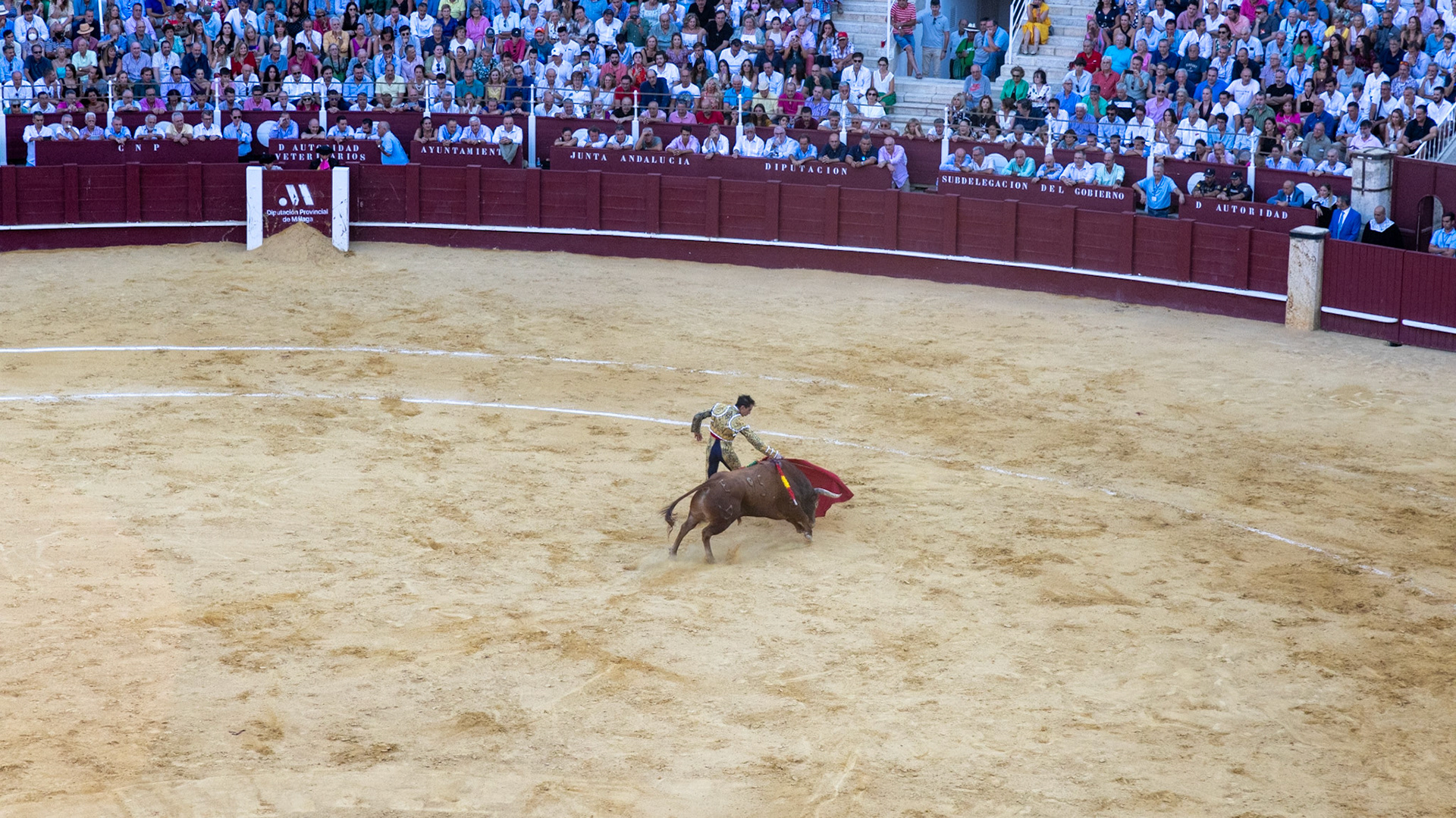 La Corrida de Málaga. Málaga, Spain. 2022.