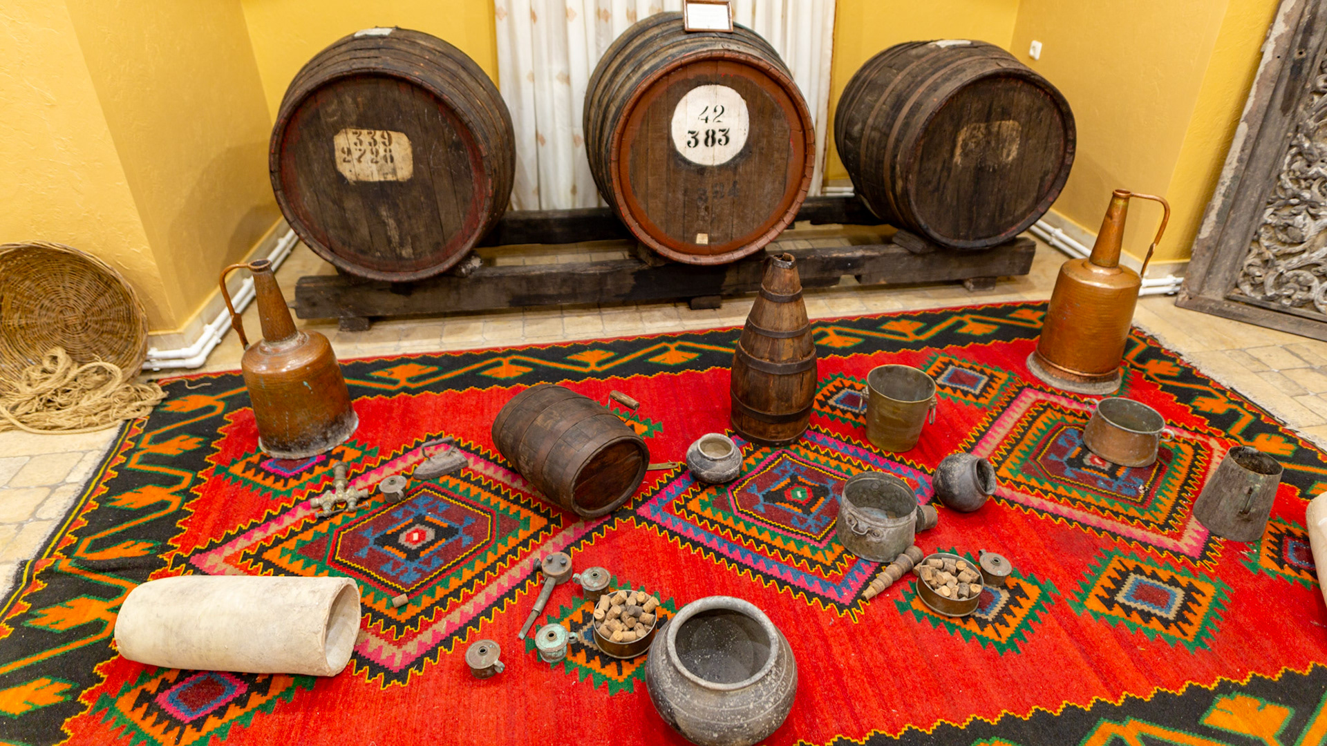 Yerevan Noy Wine Brandy Vodka Factory. Yerevan, Armenia. 2019.