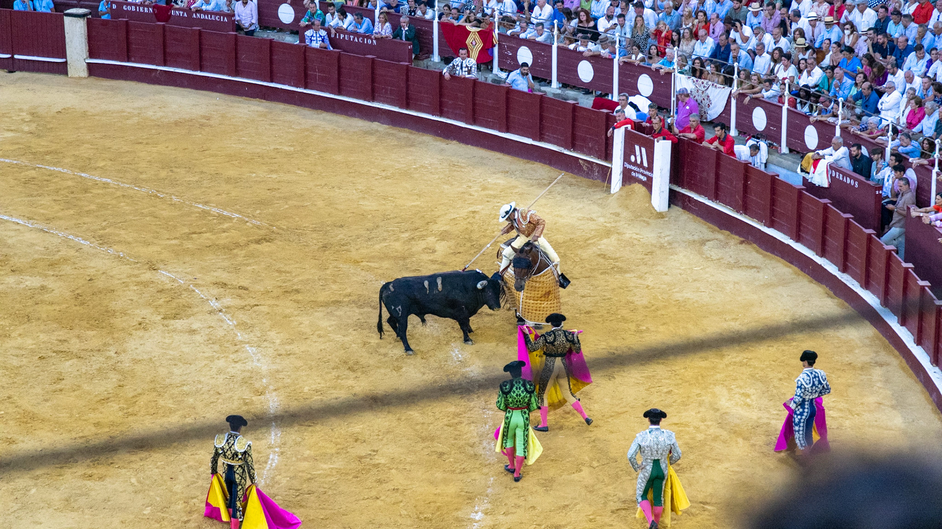 La Corrida de Málaga. Málaga, Spain. 2022.