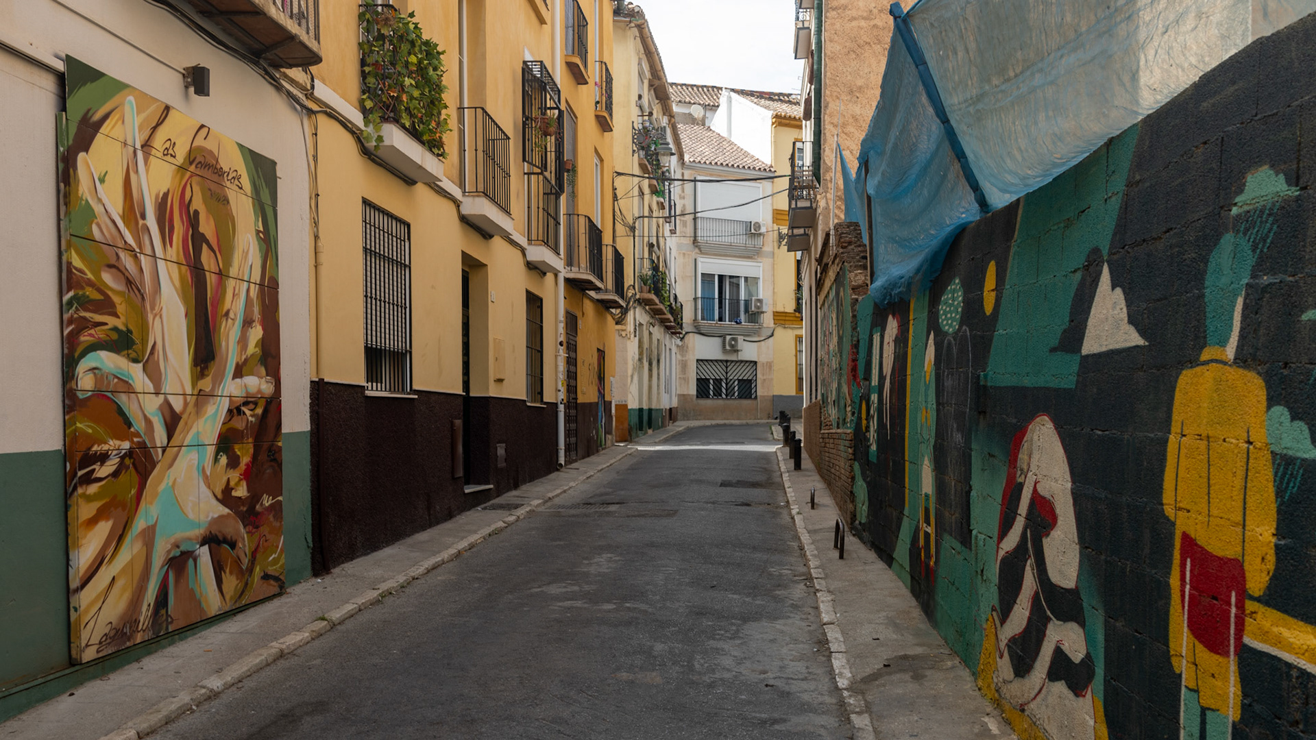Barrio de Lagunillas, Málaga, Spain. May 2023.