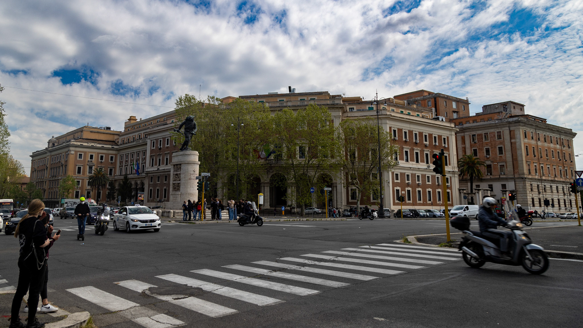 Monumento Al Bersagliere. Rome, Italy. 2022.