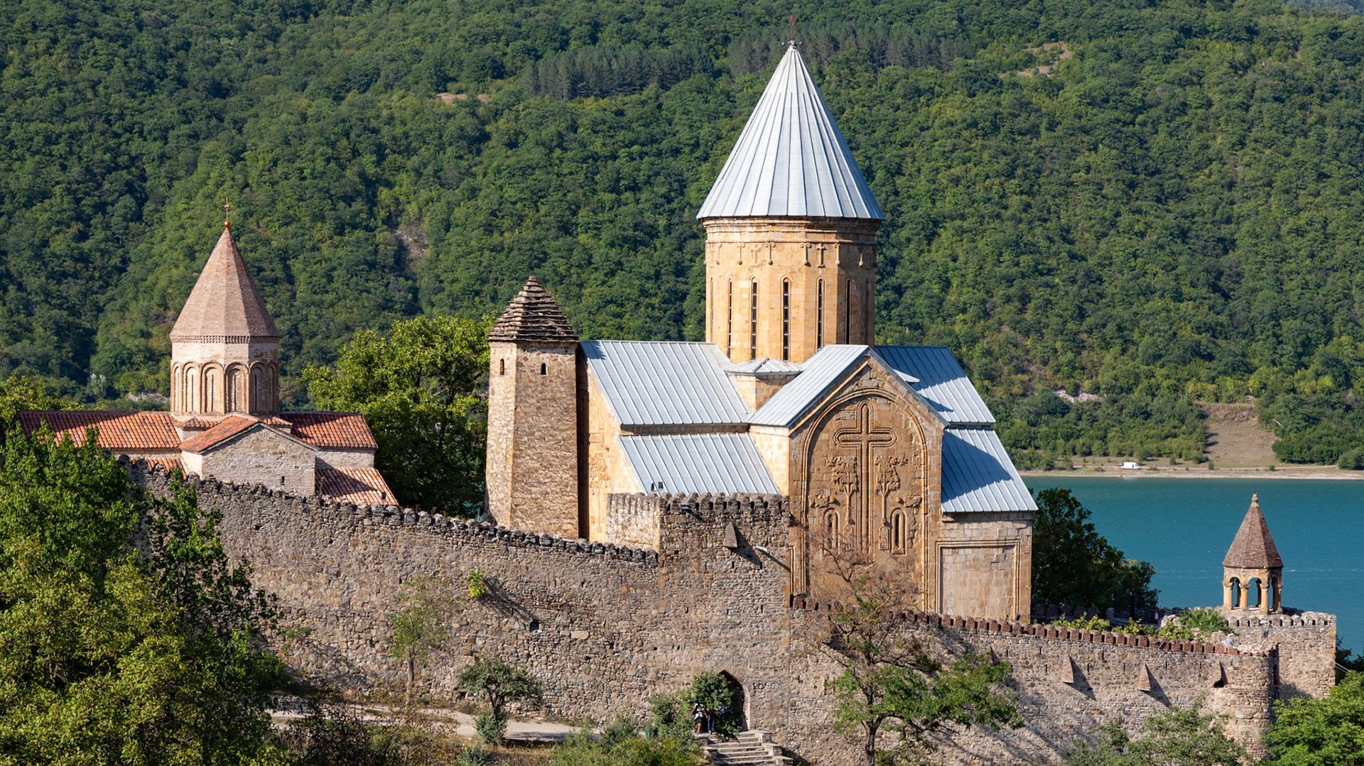 Ananuri Fortress Complex. Ananuri, Georgia. 2019.