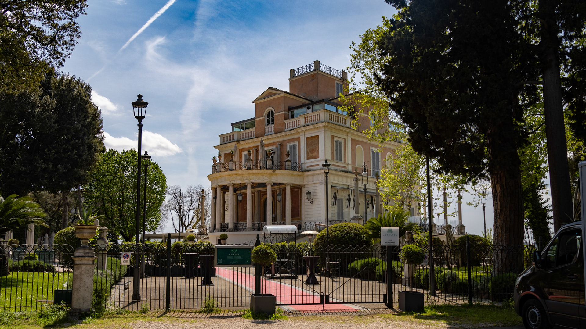 Casina Valadier. Rome, Italy. 2022.