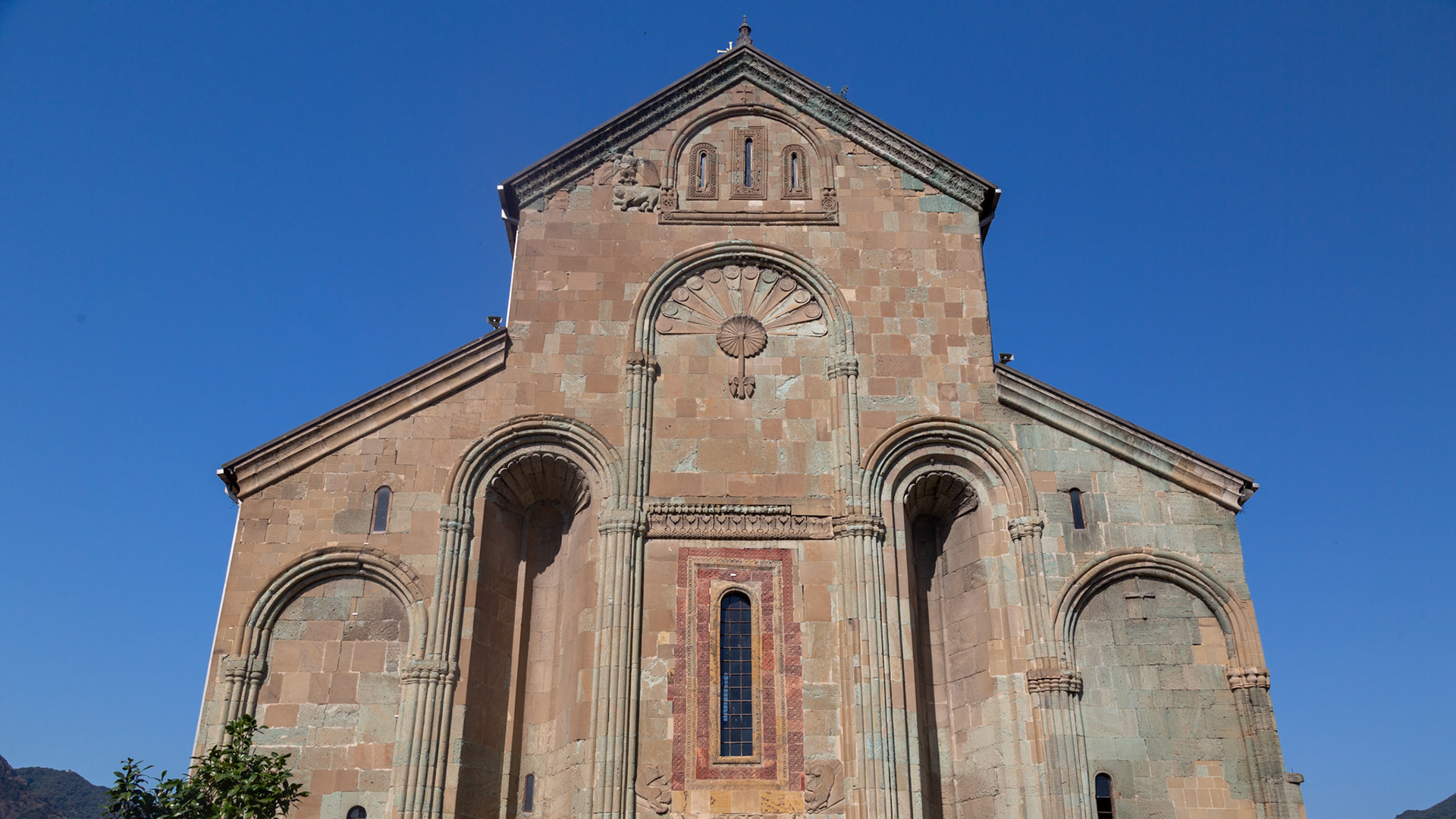 Svetitskhoveli Cathedral. Mtskheta, Georgia. 2019.