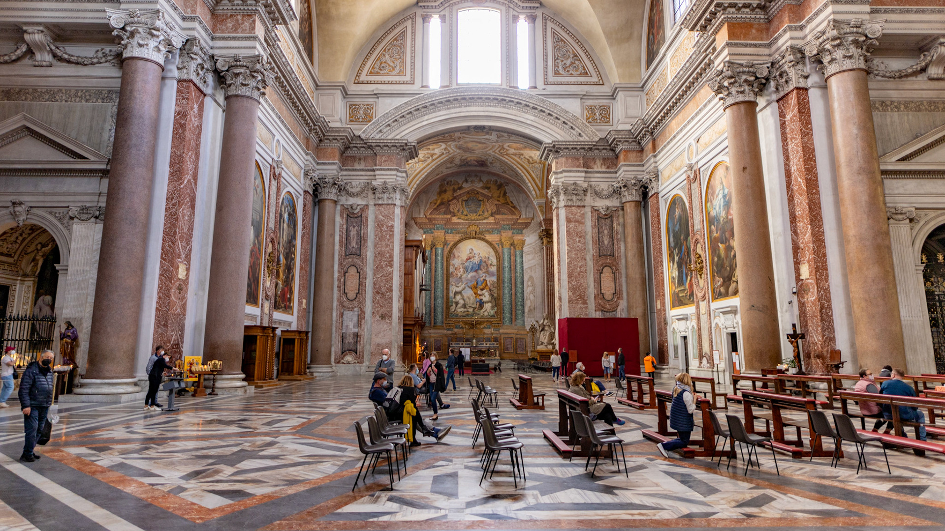 Santa Maria degli Angeli e dei Martiri. Rome, Italy. 2022.
