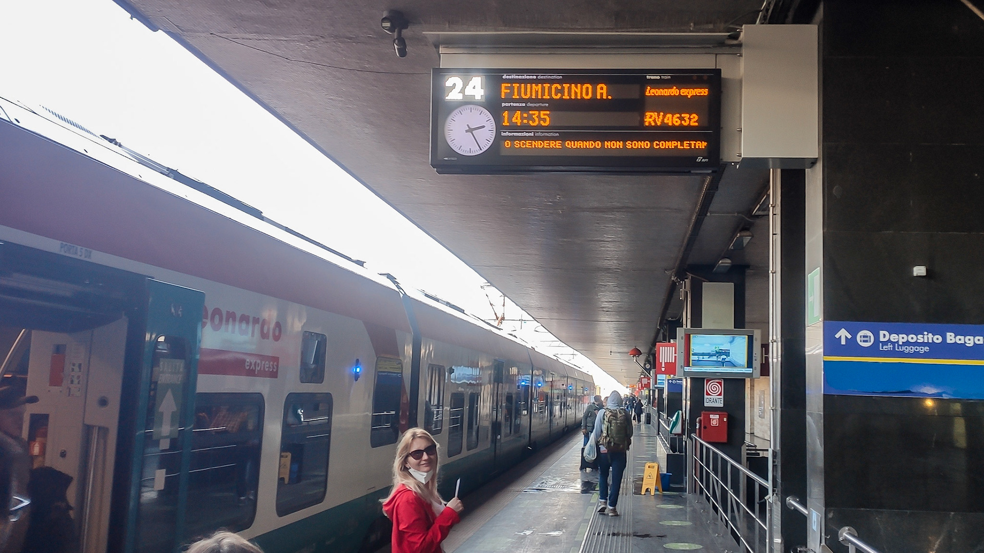 Roma Termini. Rome, Italy. 2022.
