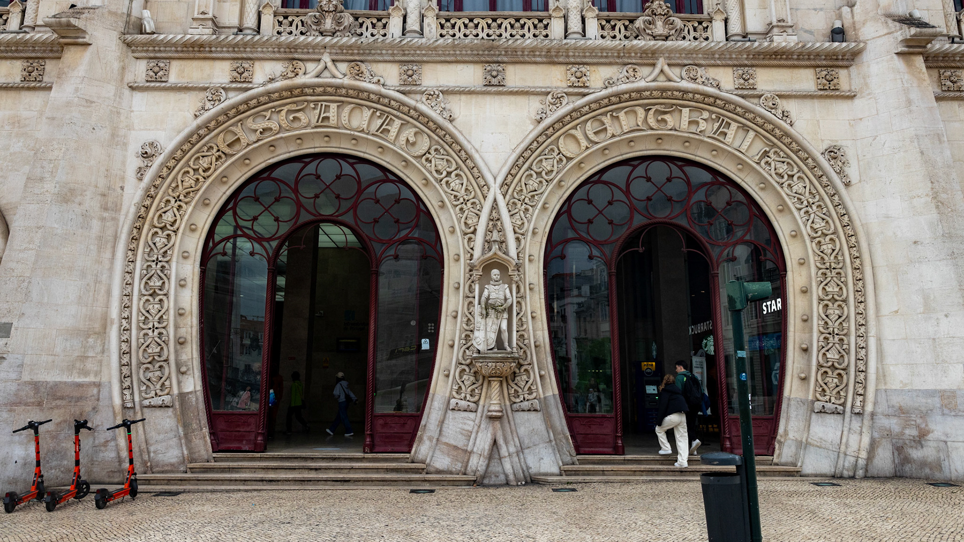 Estação Ferroviária do Rossio. Lisbon, Portugal. 2024.