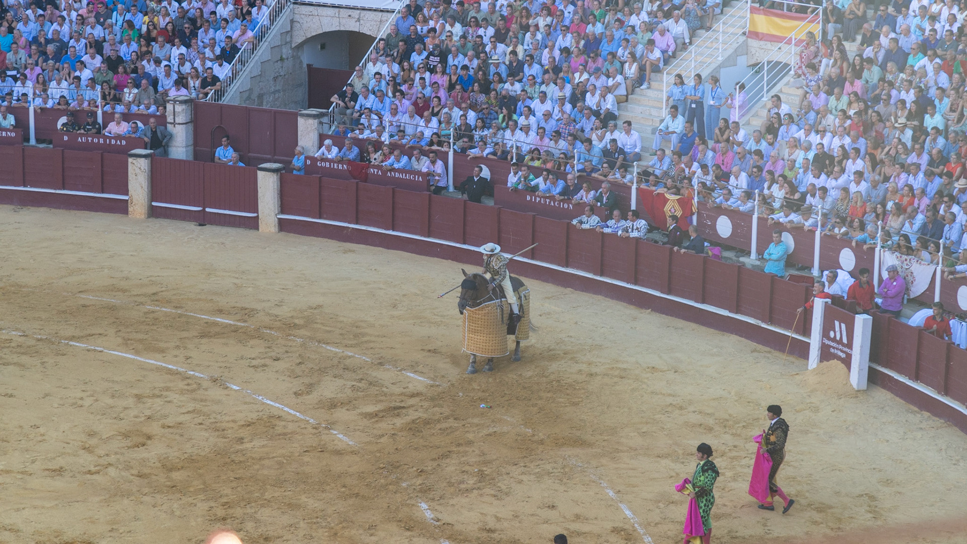 La Corrida de Málaga. Málaga, Spain. 2022.