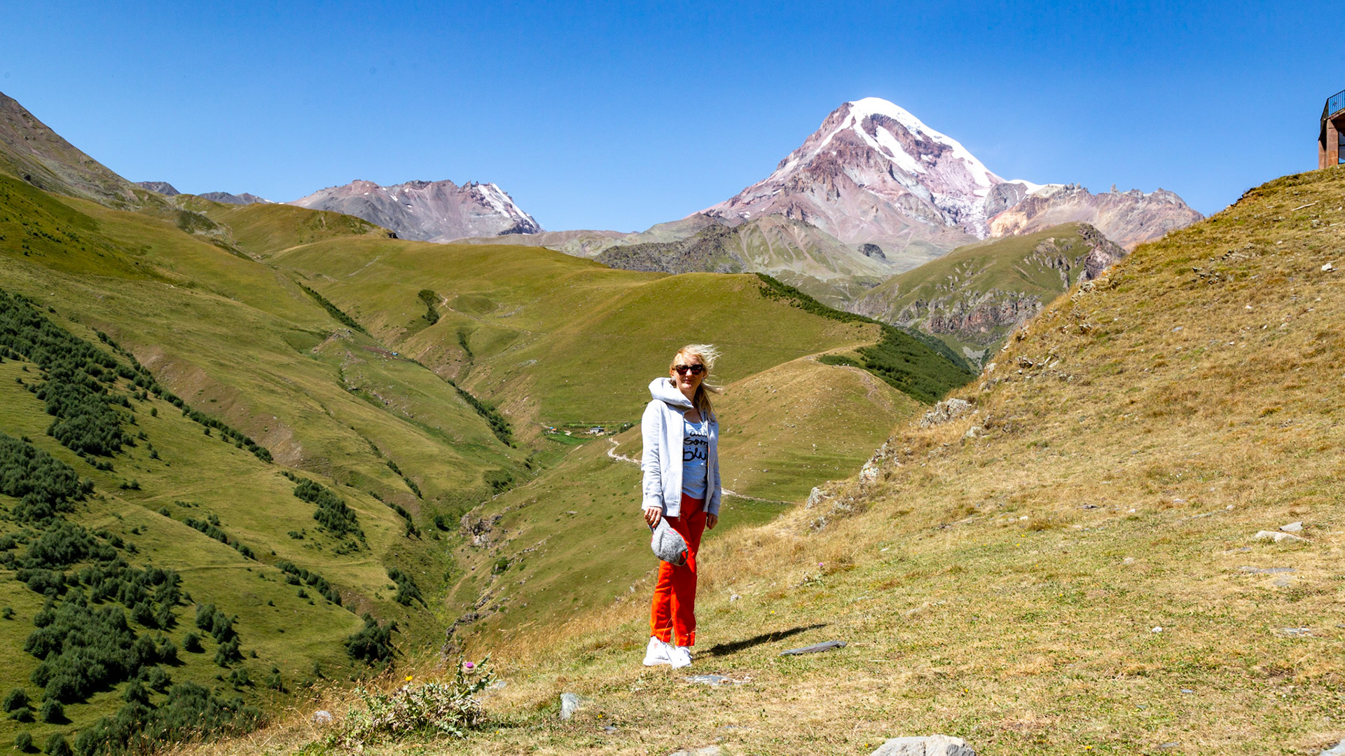 Gergeti Trinity Church. Stepantsminda, Georgia. 2019.