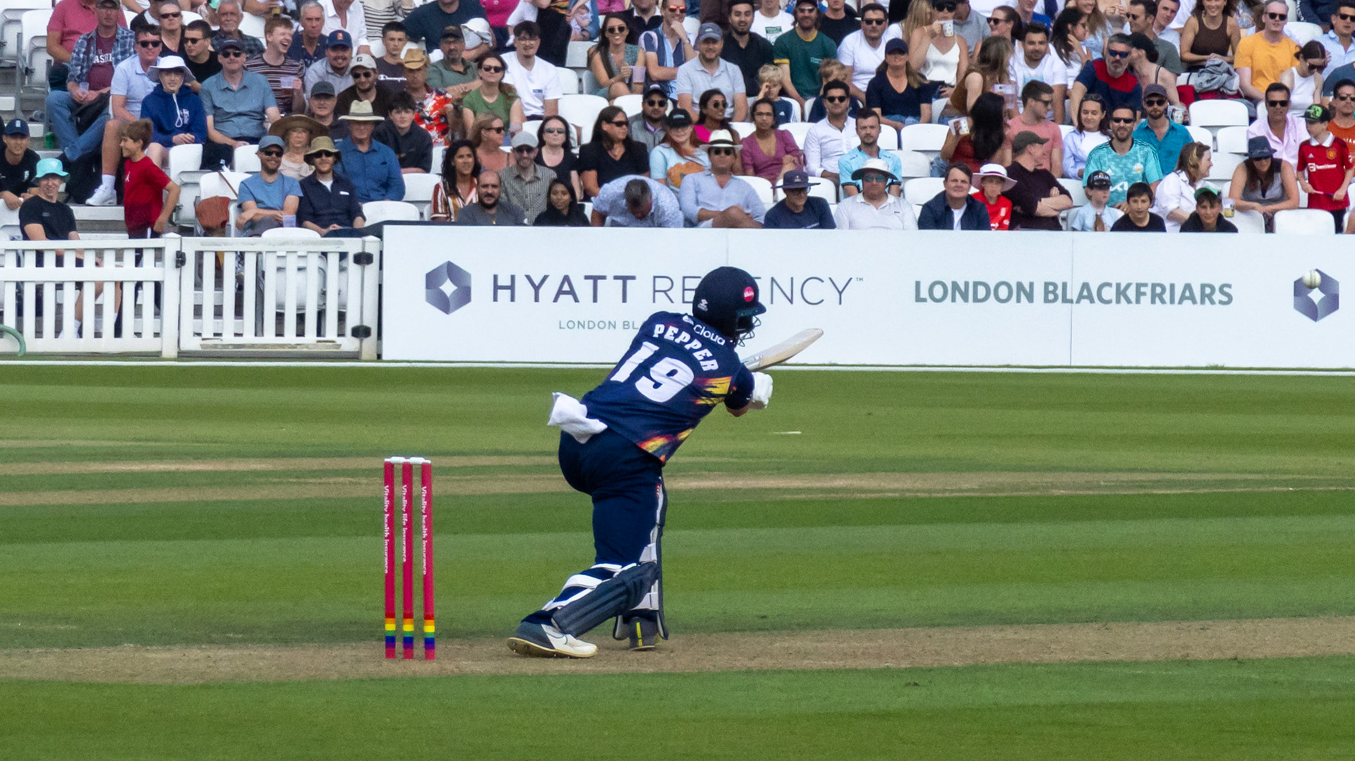 The Kia Oval - Surrey v Essex. London, England. 2023.