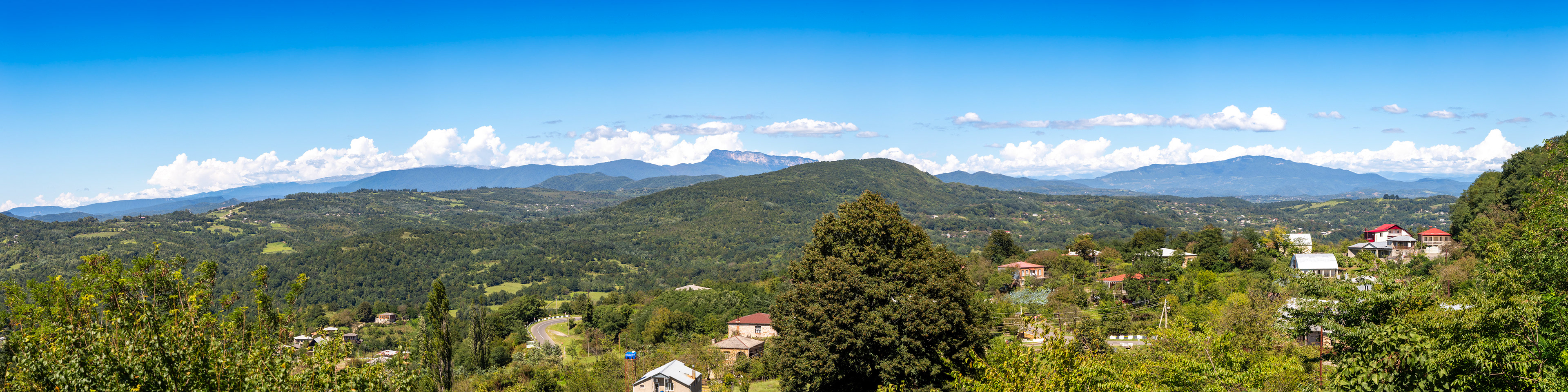 View from Gelati Monastery. Gelati, Georgia. 2019.