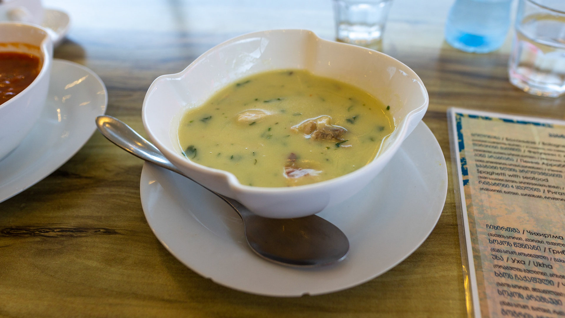 Chikhirtma Soup. Batumi, Georgia. 2019.