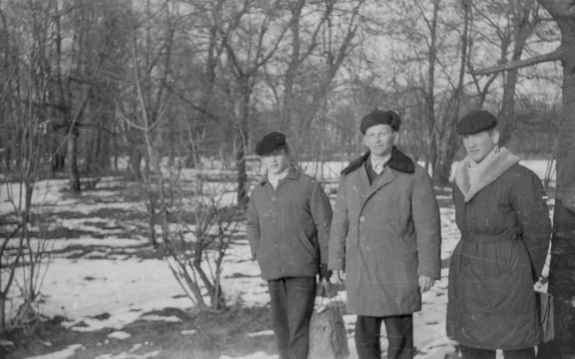 Stasio ze Śląska Tomaszewski, Kazik, Stefan Gregułowie w parku w Lubartowie