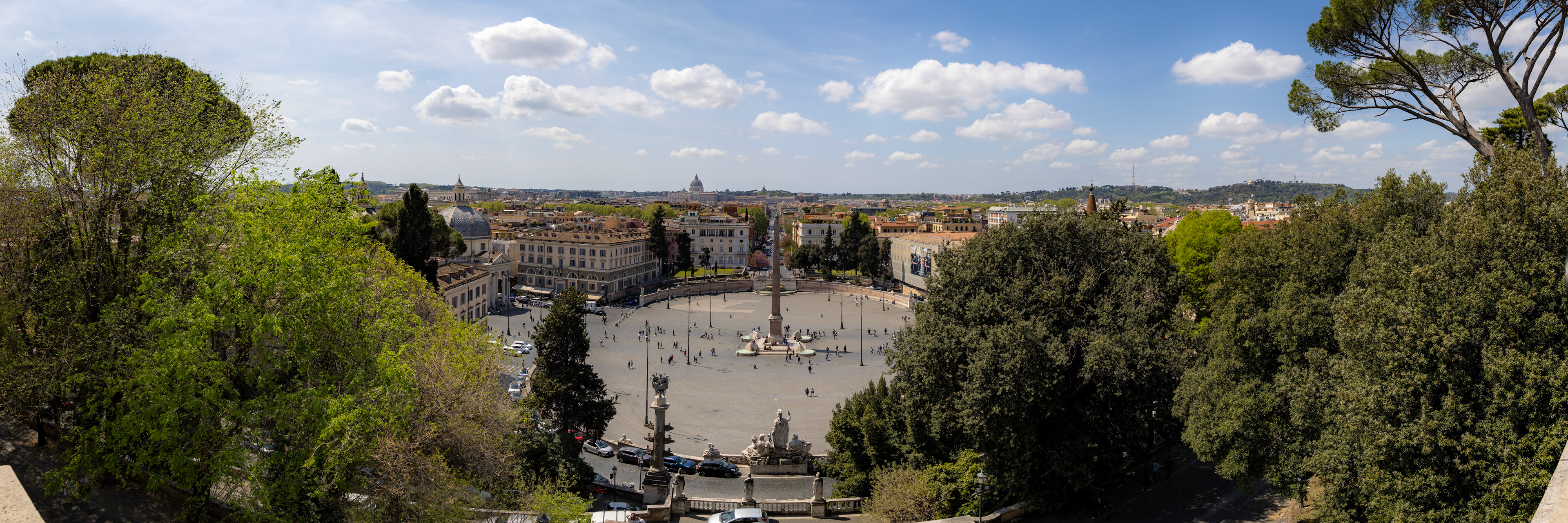 Piazza del Popolo. Rome, Italy. 2022.