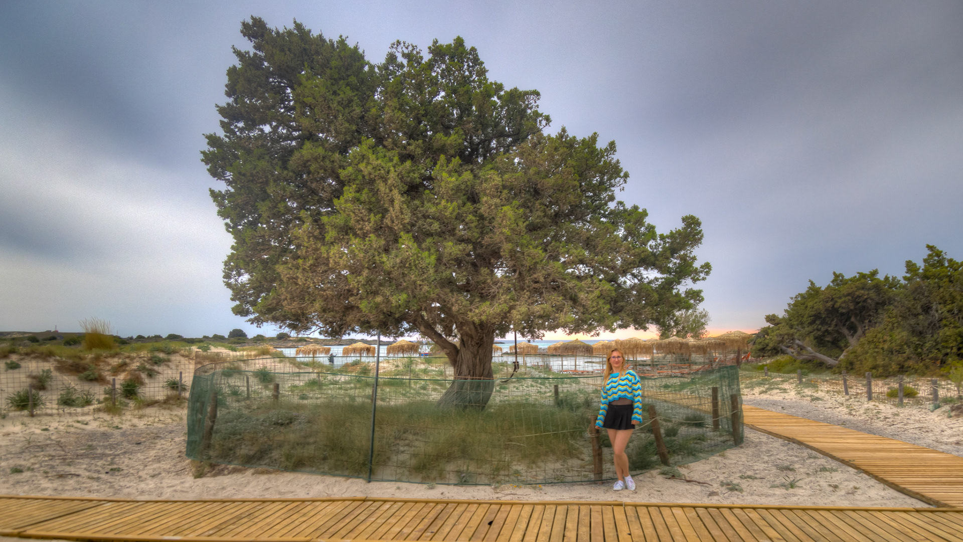 Elafonisi, Crete, Greece. 2022.