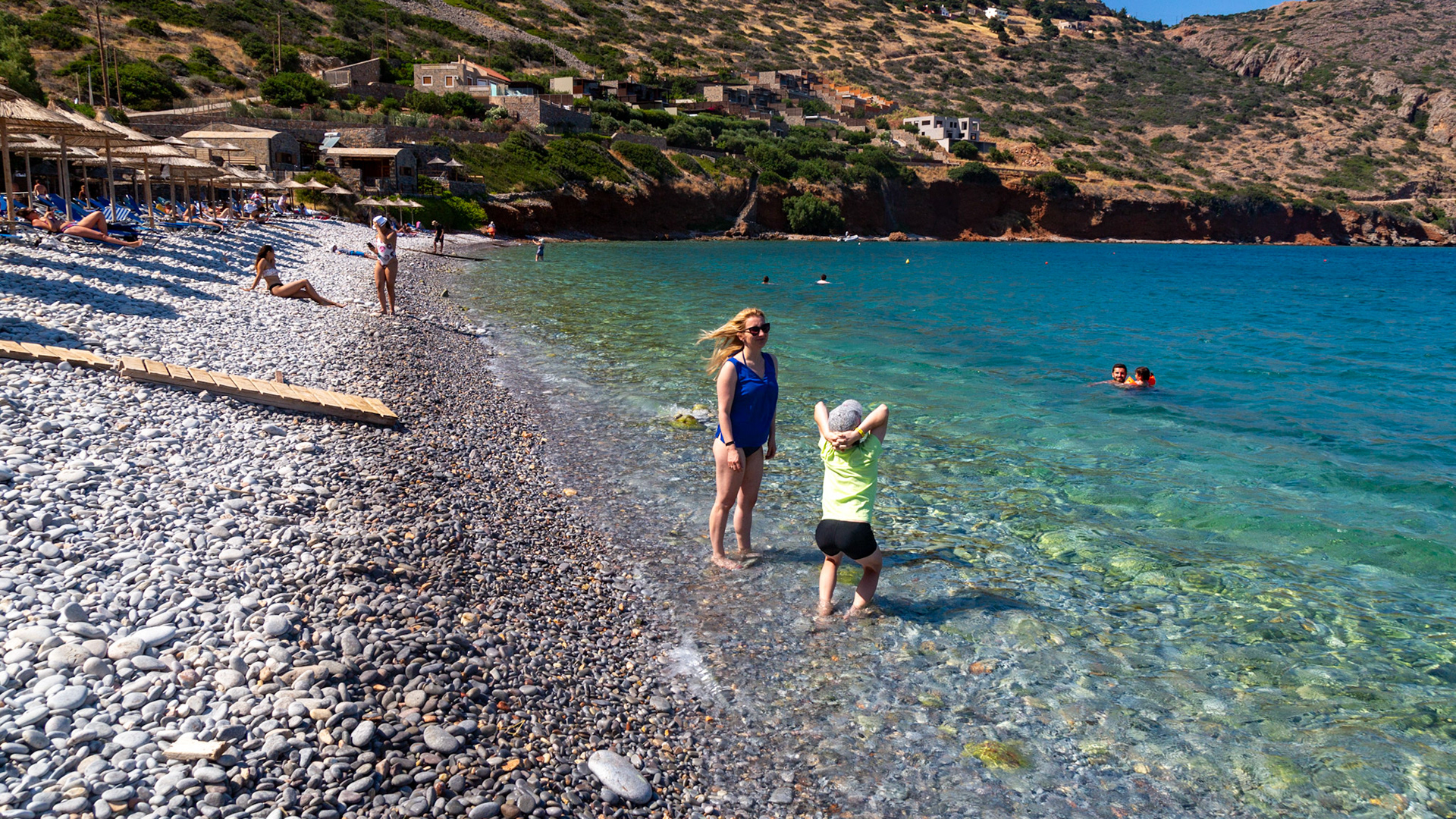 Agios Nikolaos, Crete, Greece. 2019.