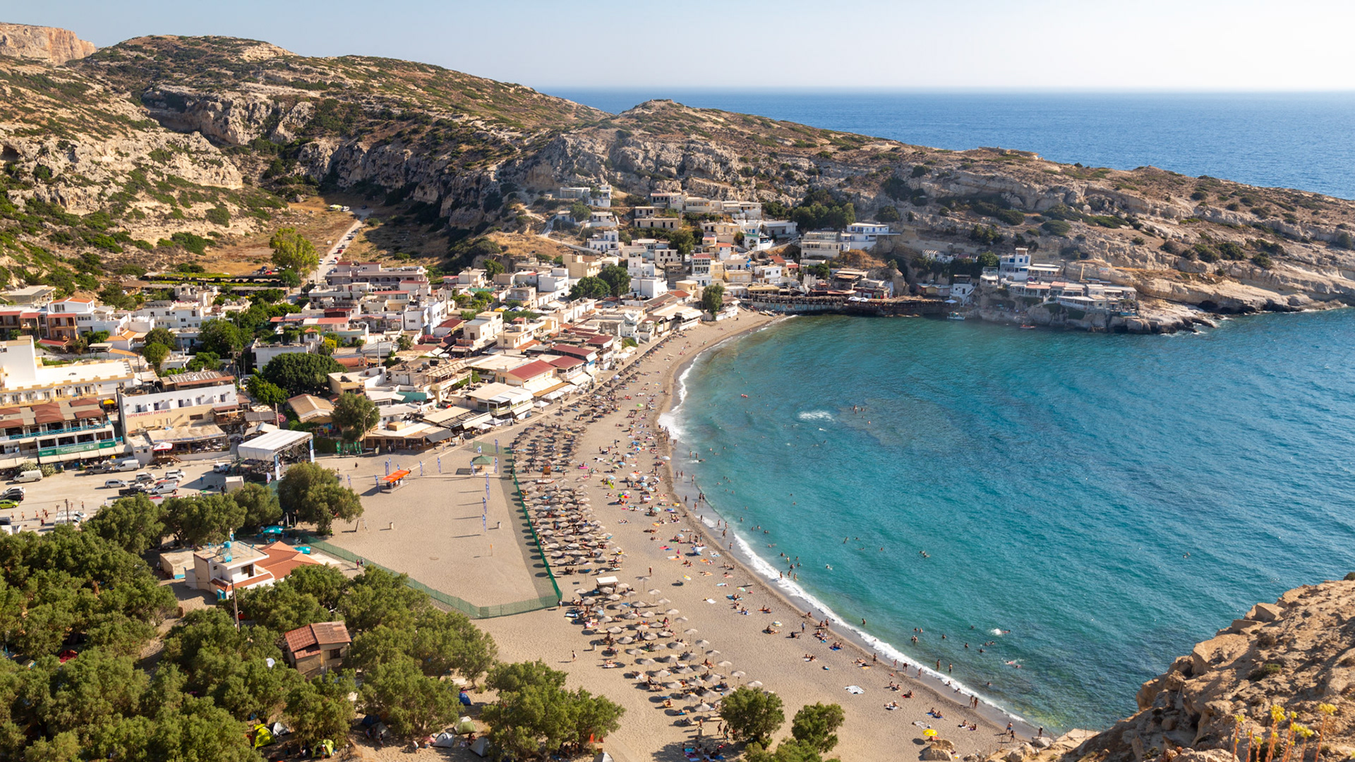Matala, Crete, Greece. 2019.