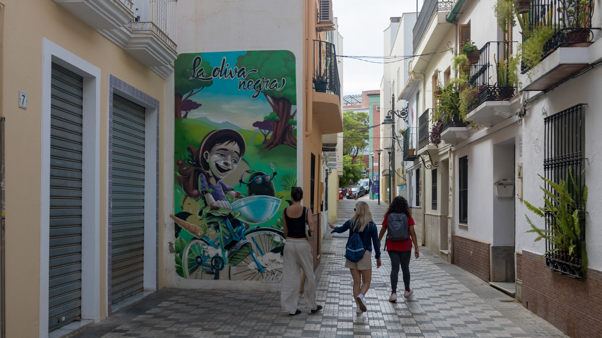Barrio de Lagunillas, Málaga, Spain. May 2023.