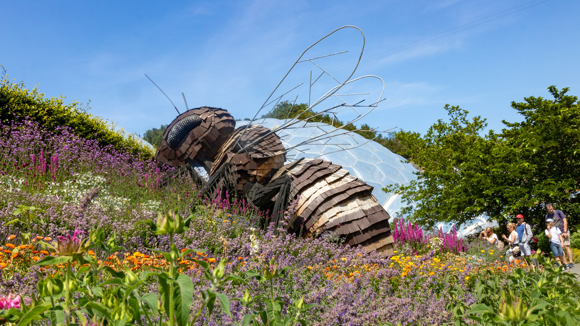 Eden Project. Cornwall, England. 2019.