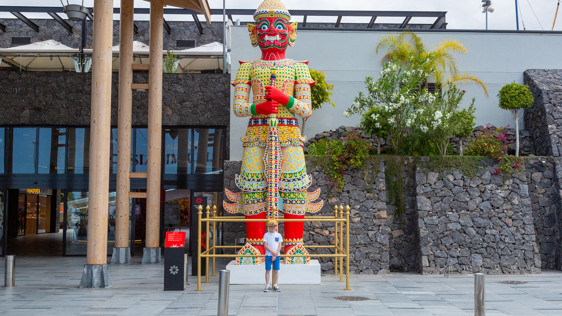 Centro Comercial Siam Mall. Costa Adeje, Tenerife, Spain. 2018.