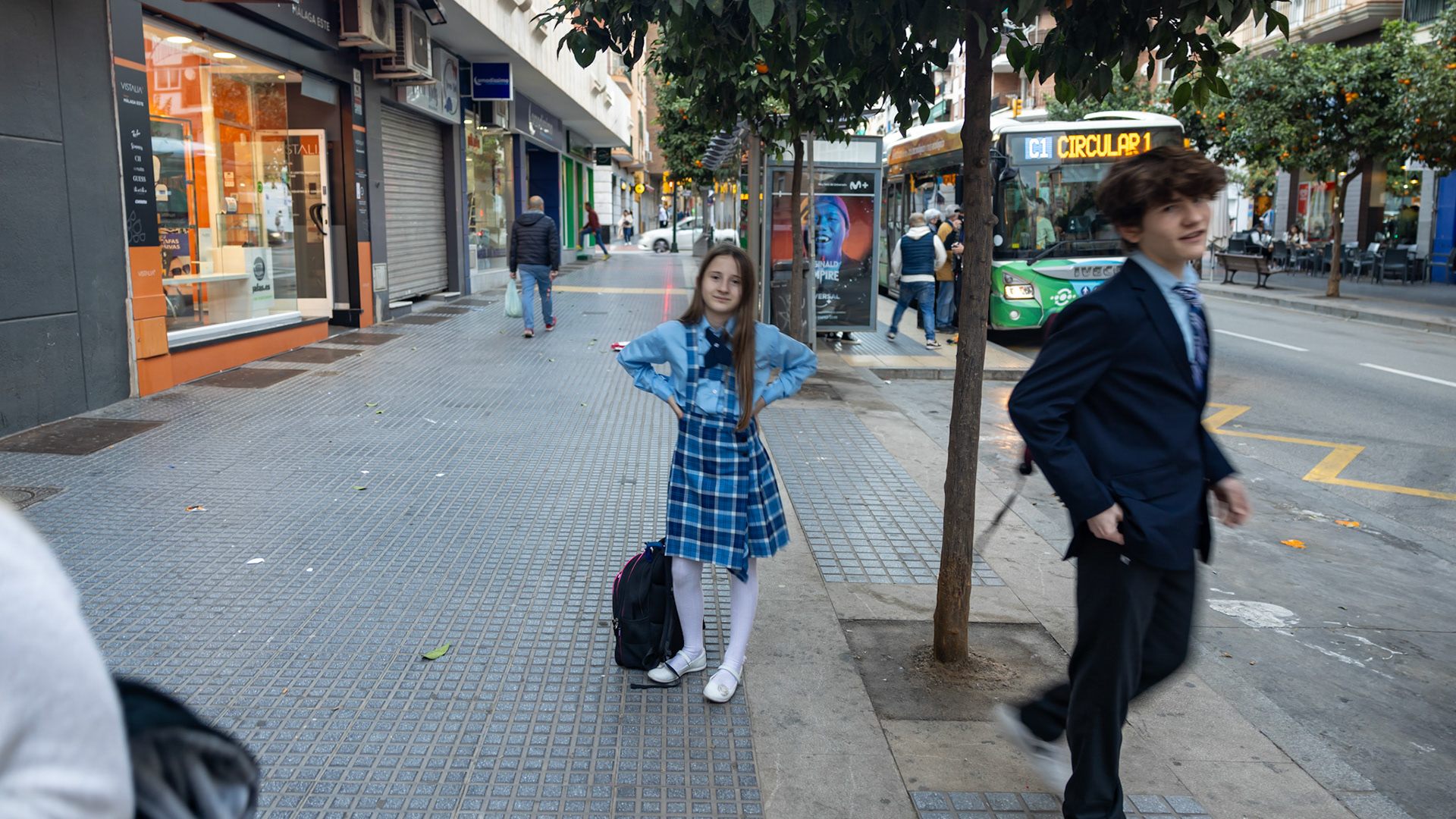 Malaga, Spain. January 2023.