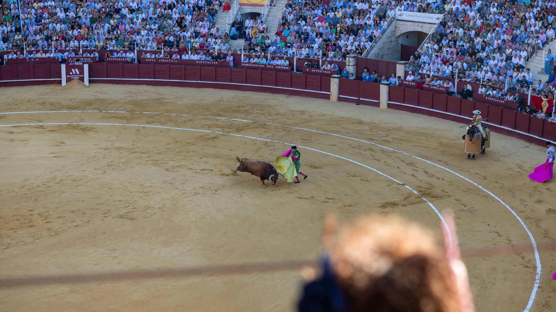 La Corrida de Málaga. Málaga, Spain. 2022.