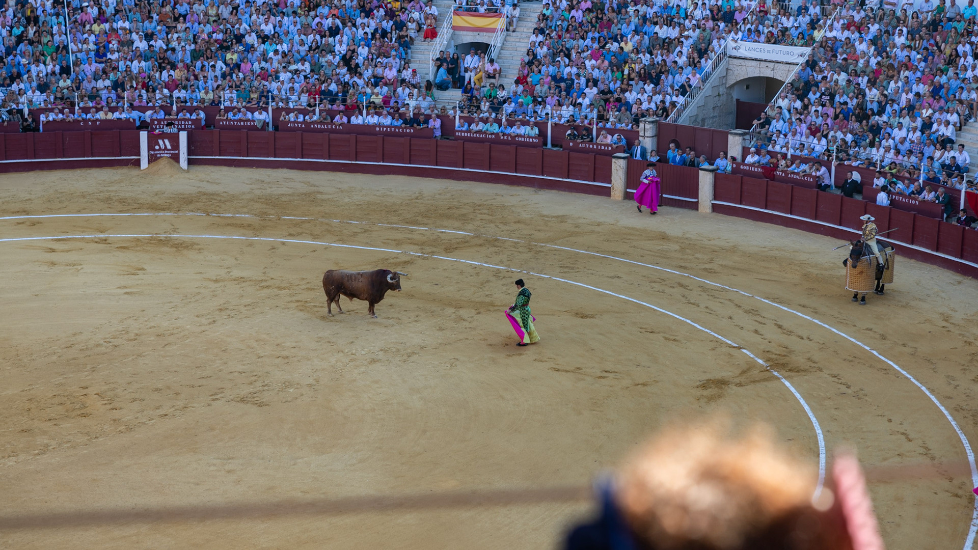 La Corrida de Málaga. Málaga, Spain. 2022.