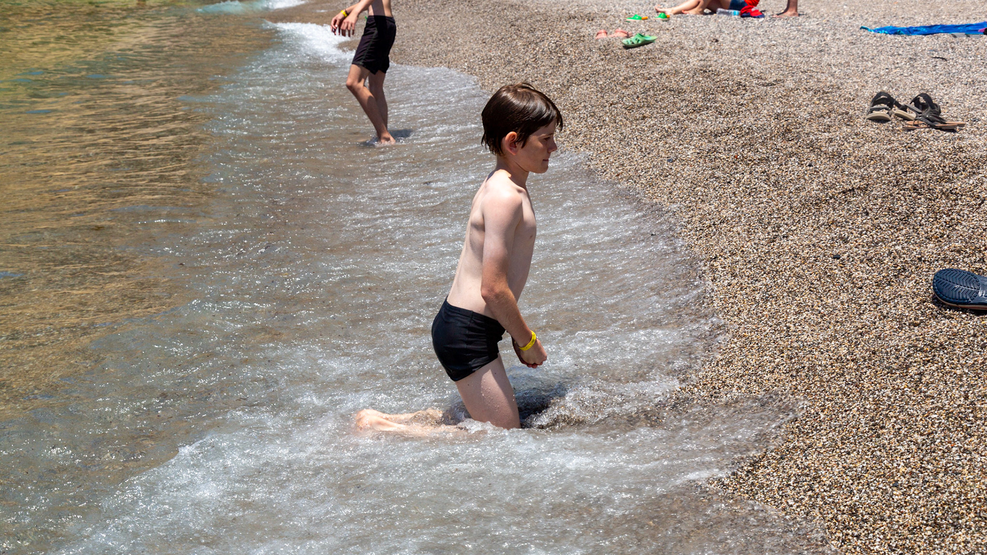 Matala Beach. Crete, Greece. 2019.