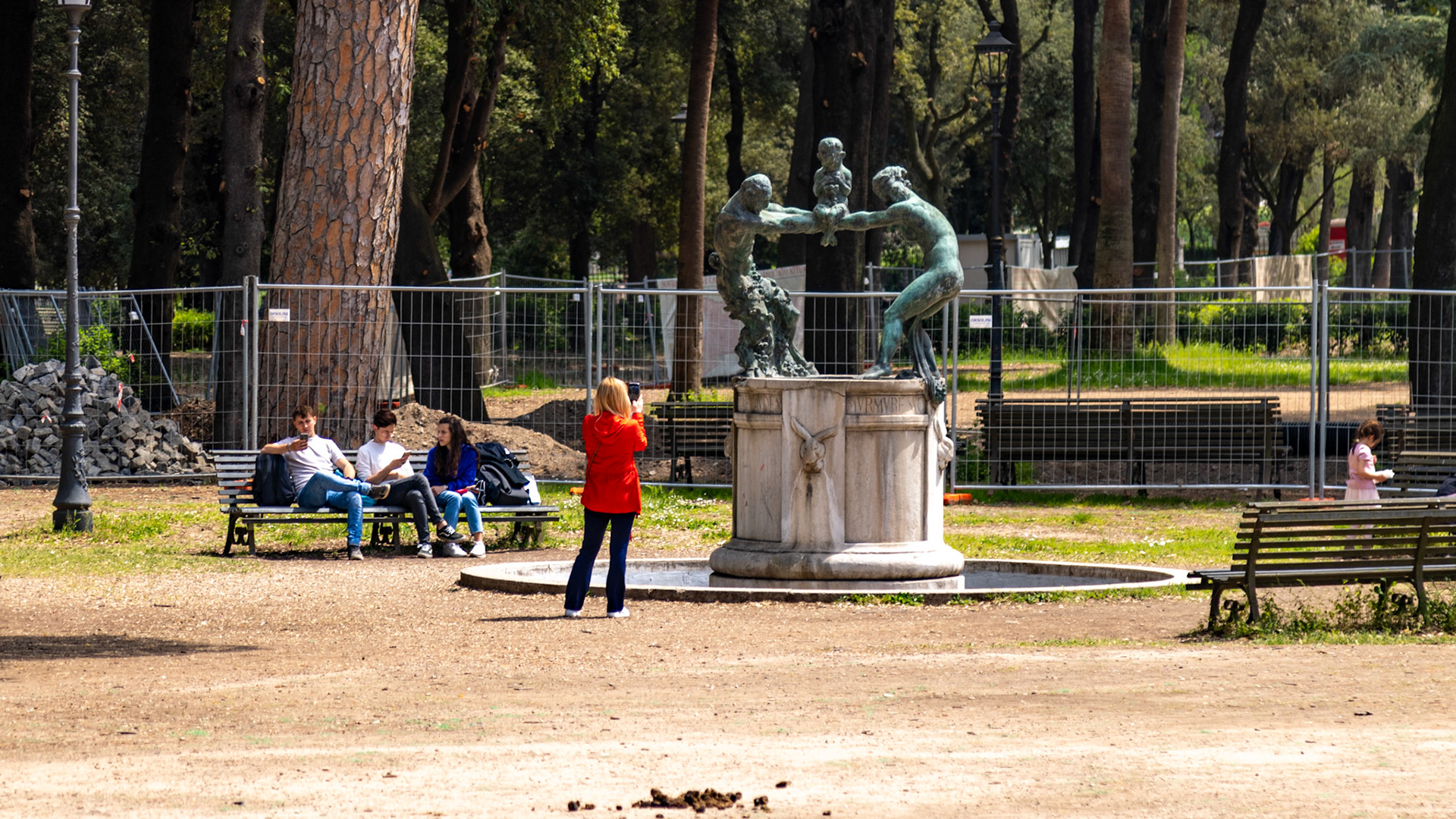 Villa Borghese. Rome, Italy. 2022.