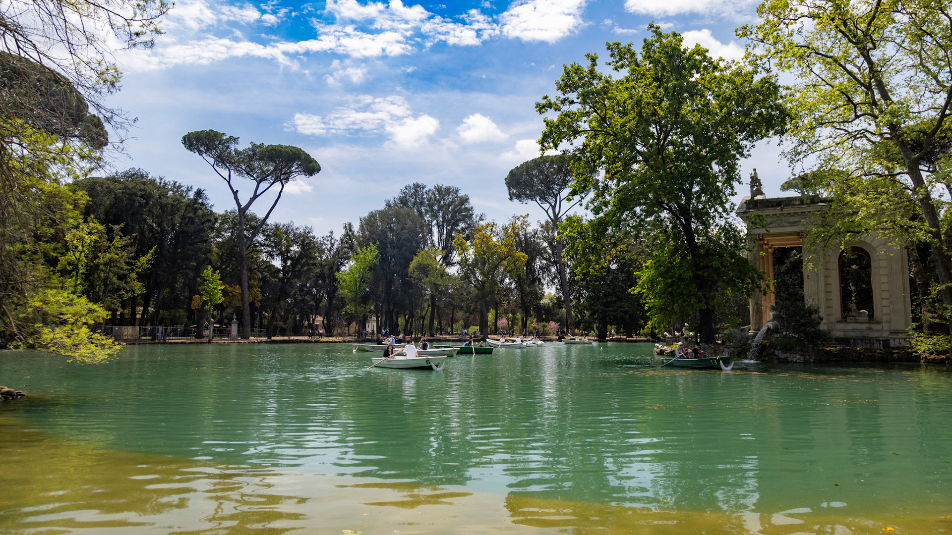 Villa Borghese. Rome, Italy. 2022.