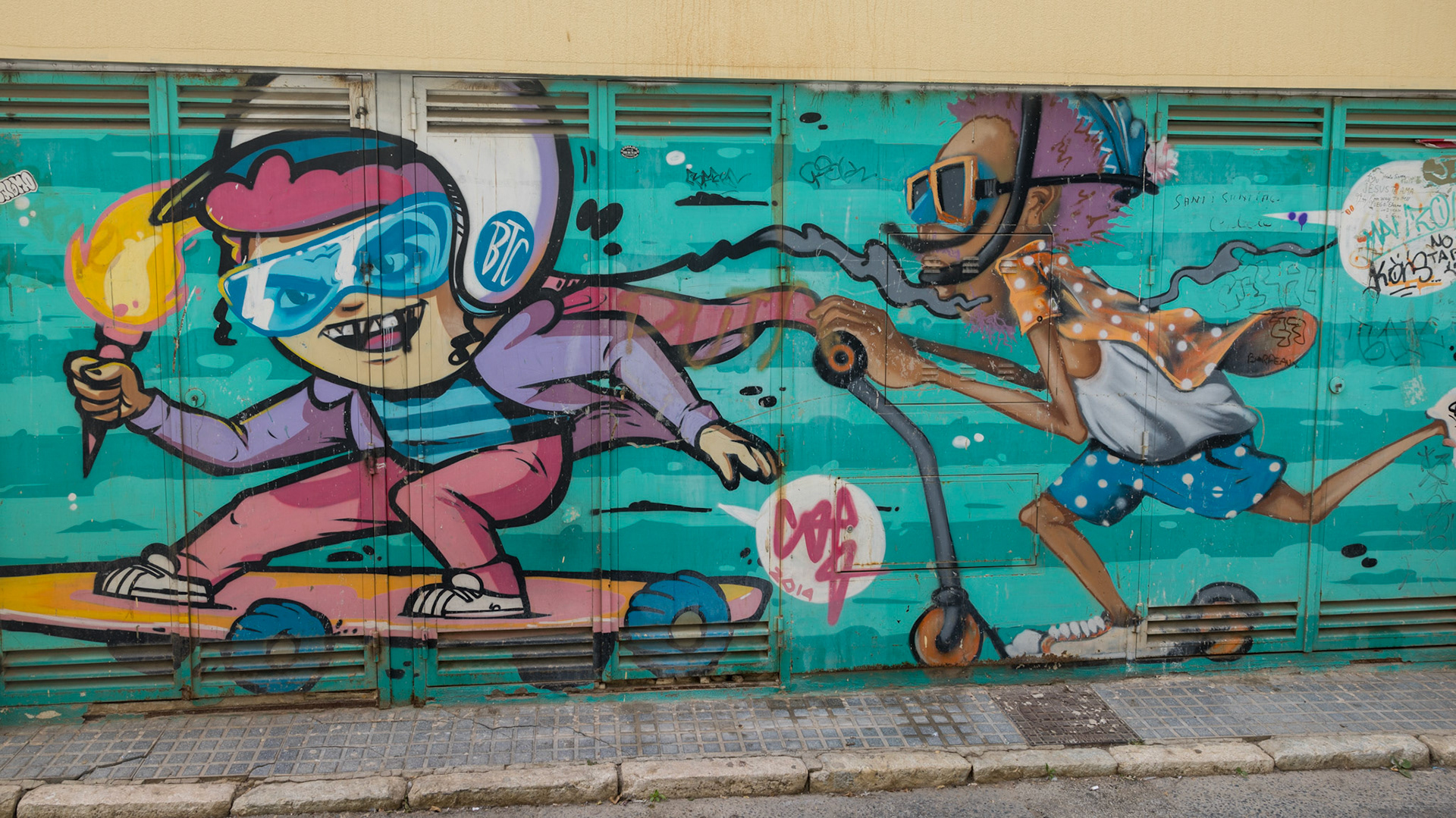 Barrio de Lagunillas, Málaga, Spain. May 2023.