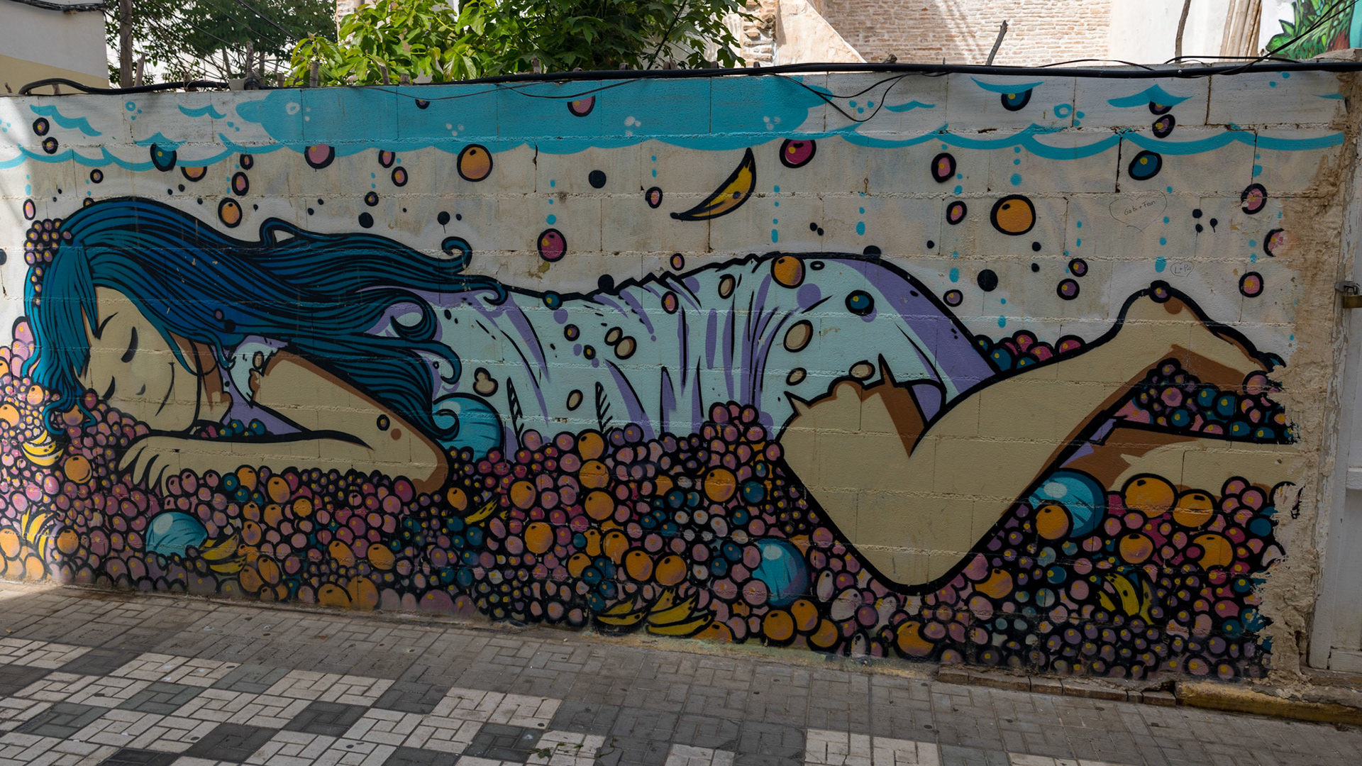 Barrio de Lagunillas, Málaga, Spain. May 2023.
