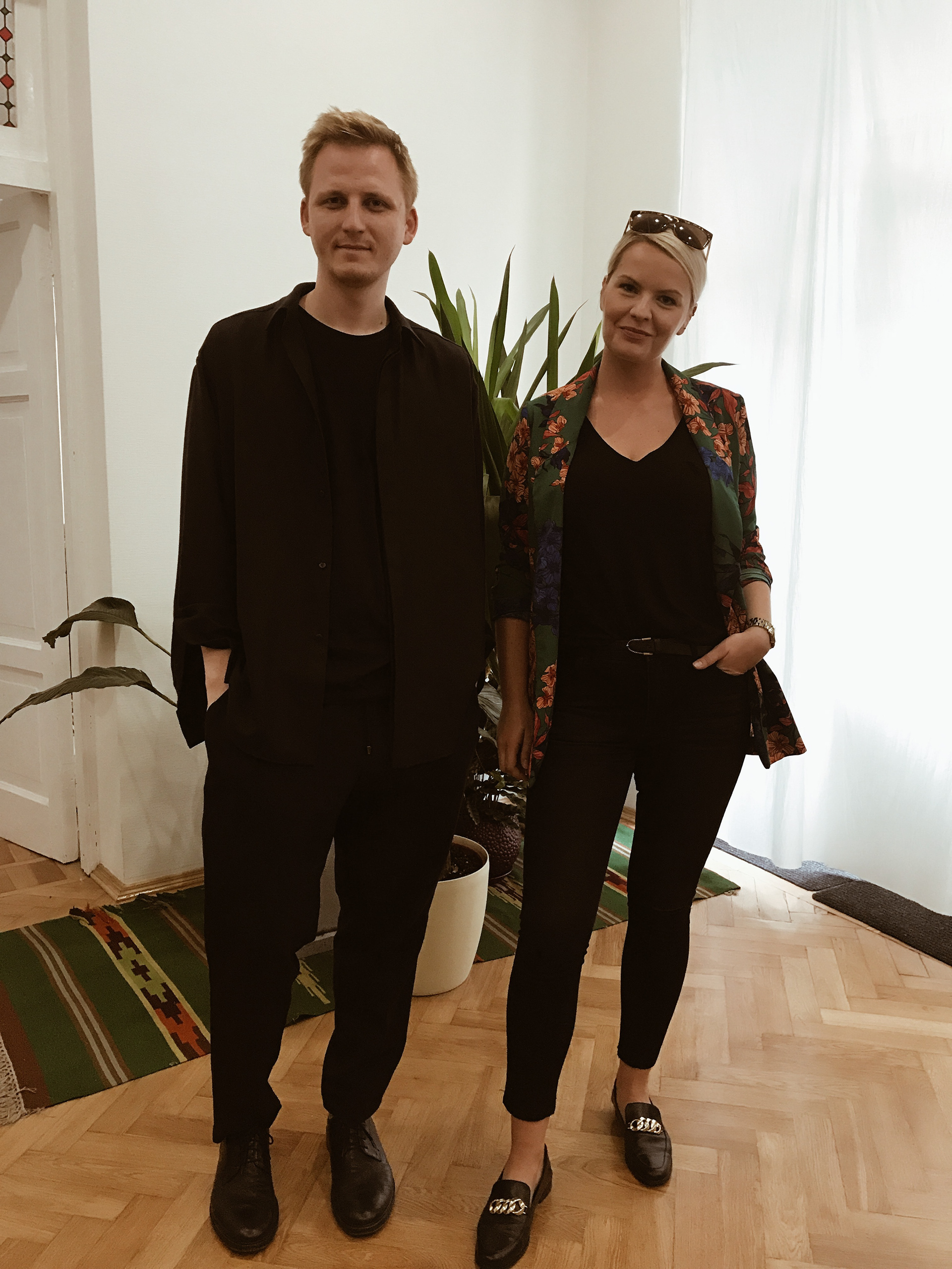 with Artem Klimchuk at his atelier in Kiev