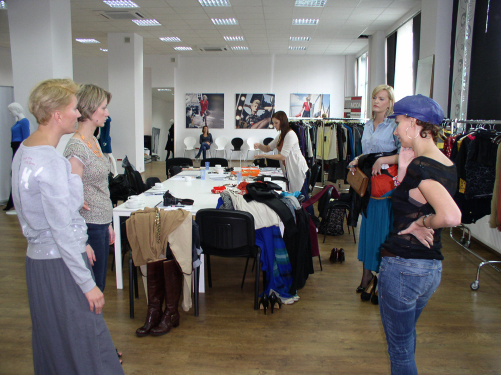 workshop with Magdalena Zabierzowska - stylist