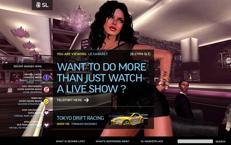 Second Life (Creative Director, 2008-2010)