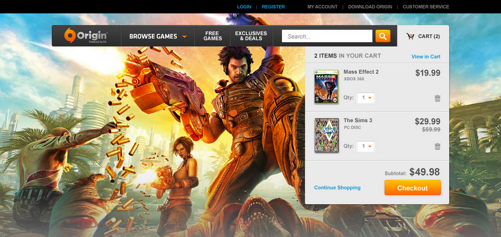 Electronic Arts Origin
