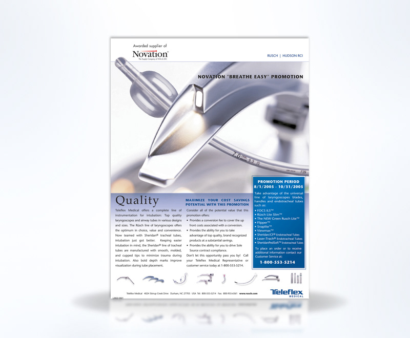 Anesthesia Product Print Advertising