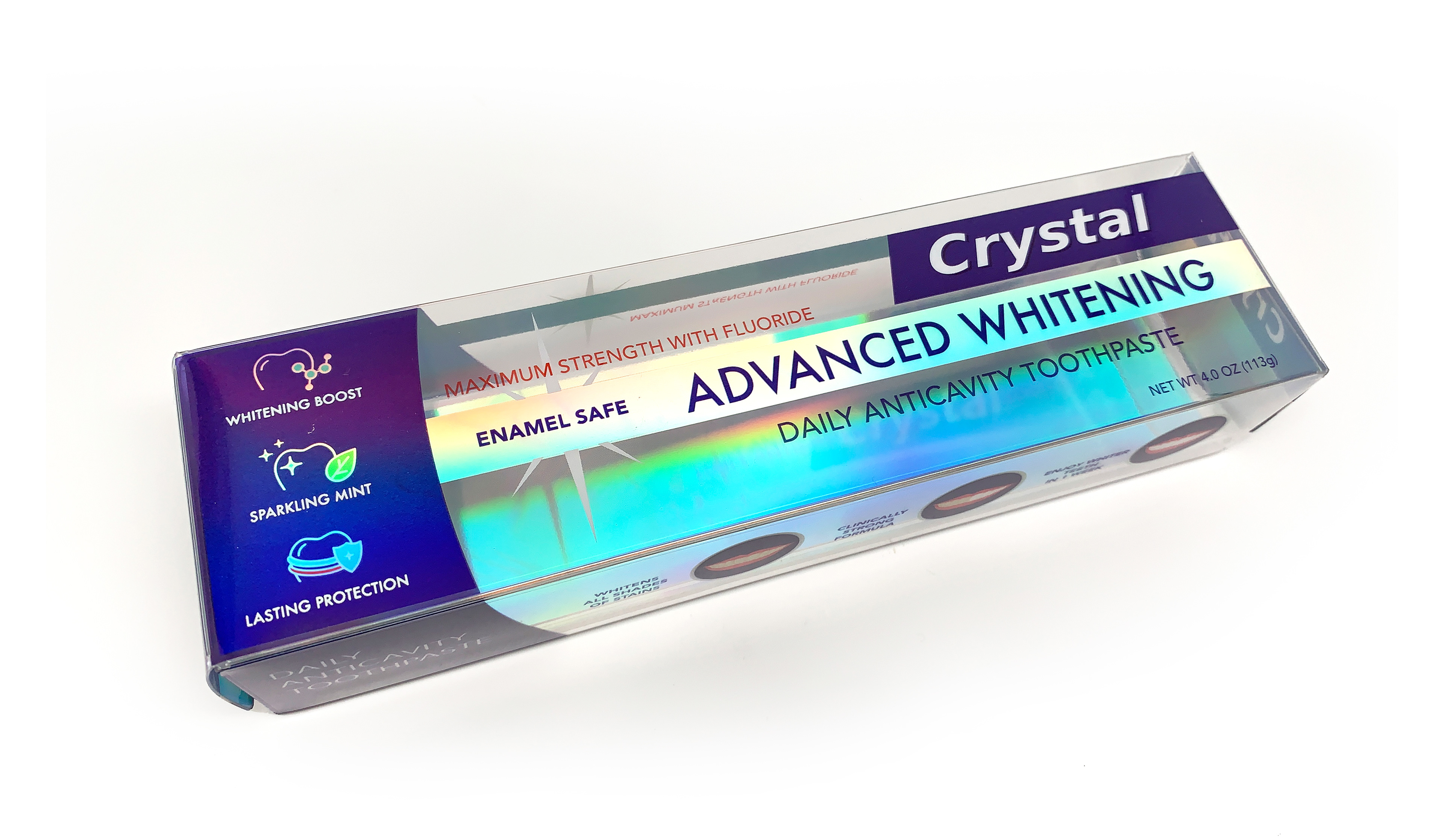 Crystal Advanced Whitening Toothpaste