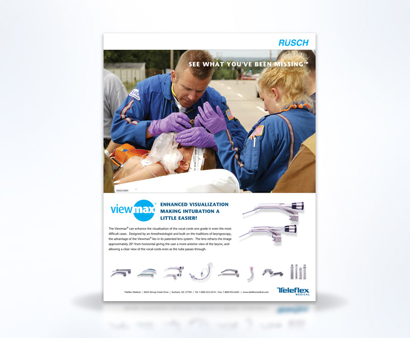 Anesthesia Product Print Advertising
