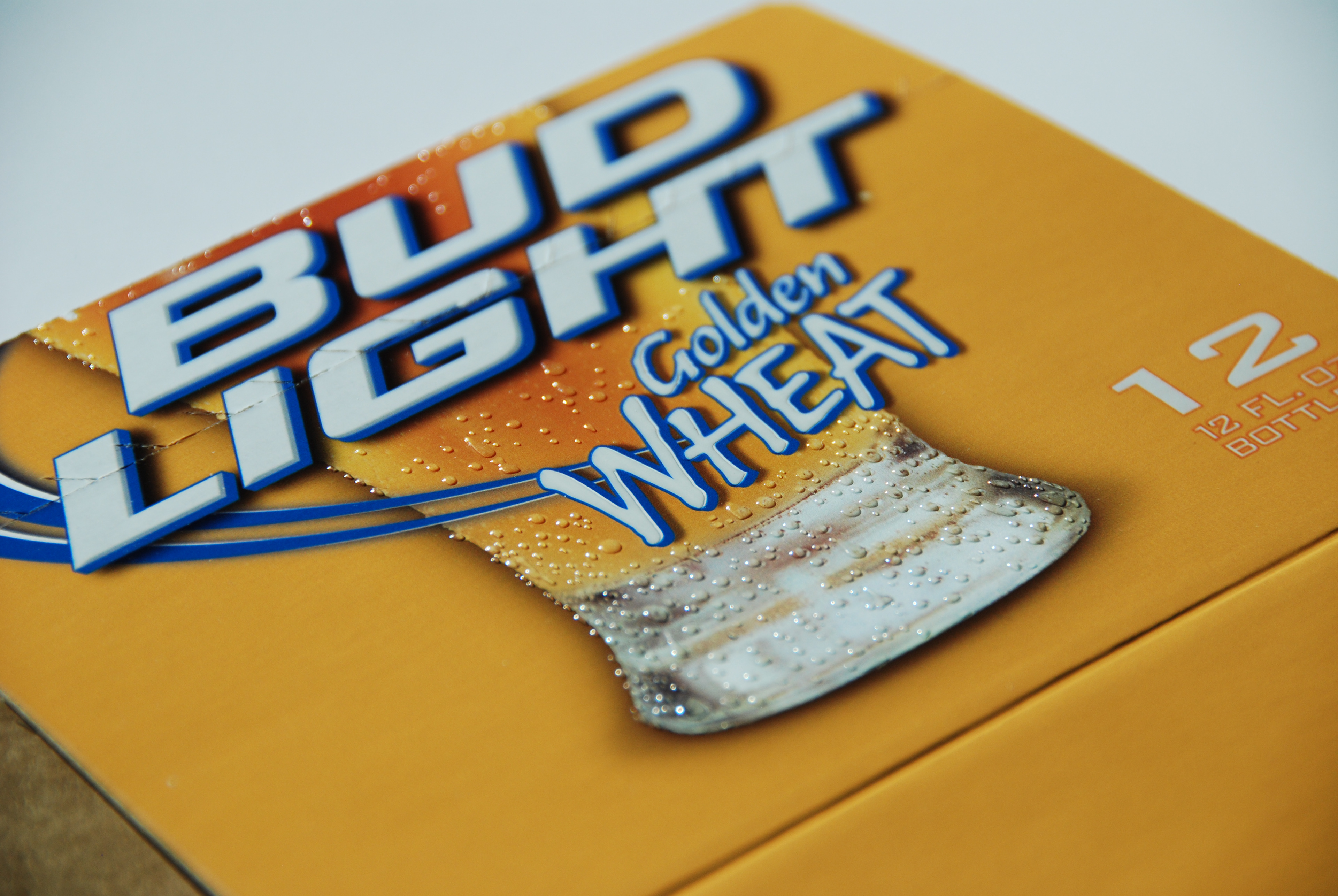 BudLight Golden Wheat Raised Ink Artwork